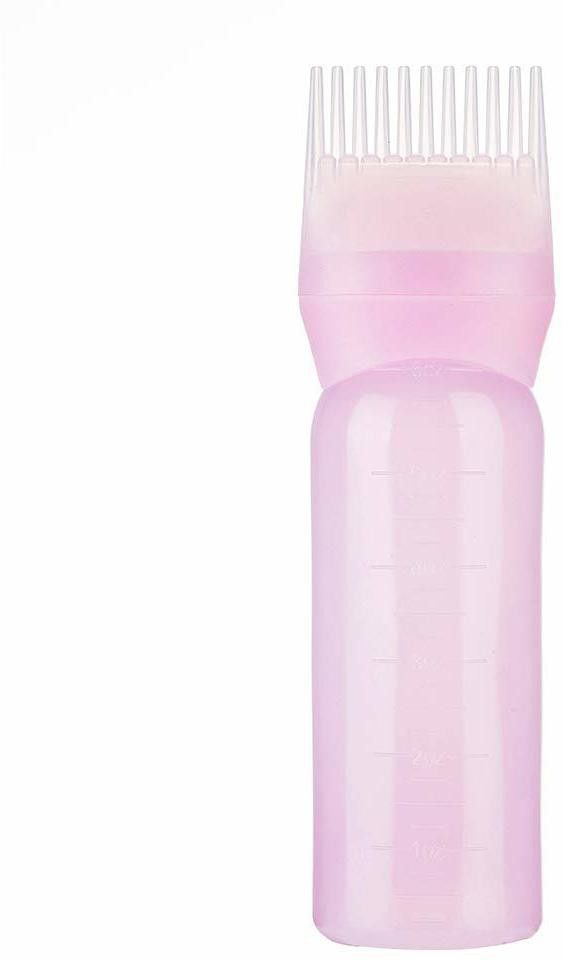 Hair Oil Bottle, Oil Comb 120ML Hair Tools Hair Dye Applicator Brush Bottles Styling Tool Hair Colouring (PACK OF 1)-image-19