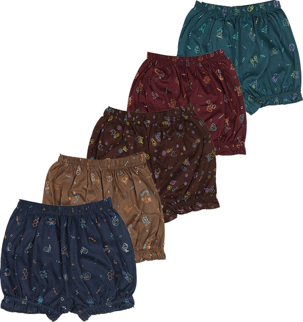 Pack of 5 Women Hipster Multicolor Panty-image-5