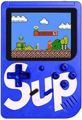 nkl led screen retro classic console video game colourful portable best for kids 14 8 gb with tv out cable, charging cable