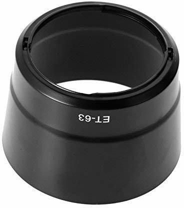 GINNI for Canon ET-63 Replacement Photo Lens Hood for Canon EF-S 55-250mm f/4-5.6 is STM LensLens Hood-image-8