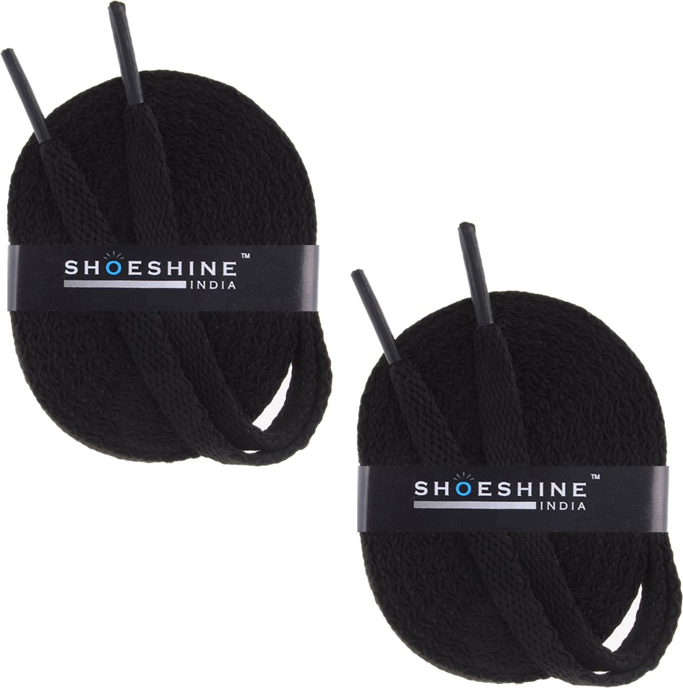 SHOESHINE Flat Shoelace For Athletic and Sneaker Shoes 150cm Black Shoe Lace-image-10