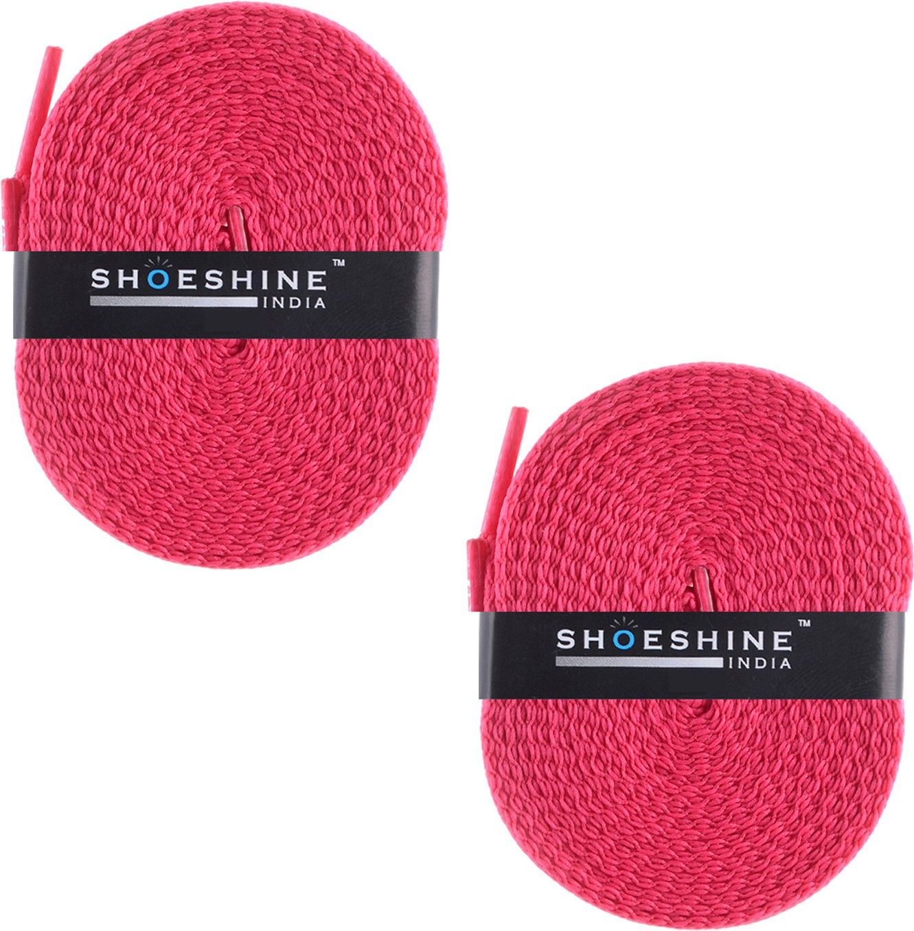 SHOESHINE Flat Shoelace For Athletic and sneaker shoes 90cm Pink Shoe Lace-image-24