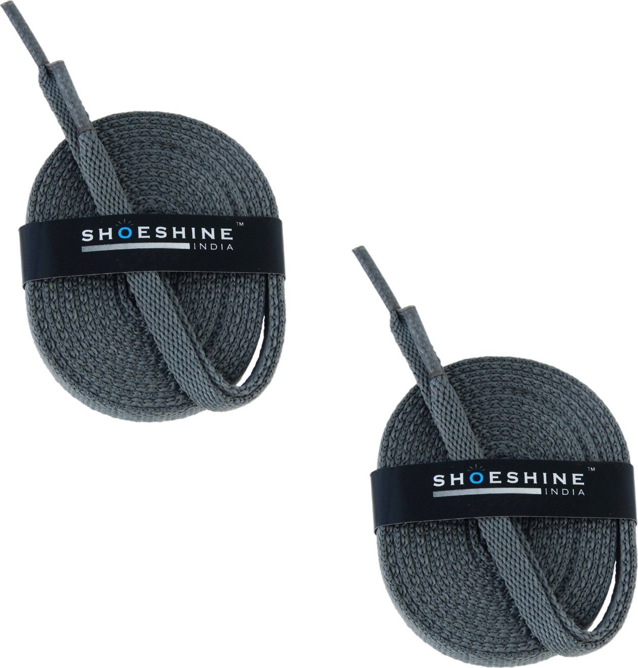 SHOESHINE Flat Shoelace For Athletic and Sneaker Shoes 150cm Grey Shoe Lace-image-29
