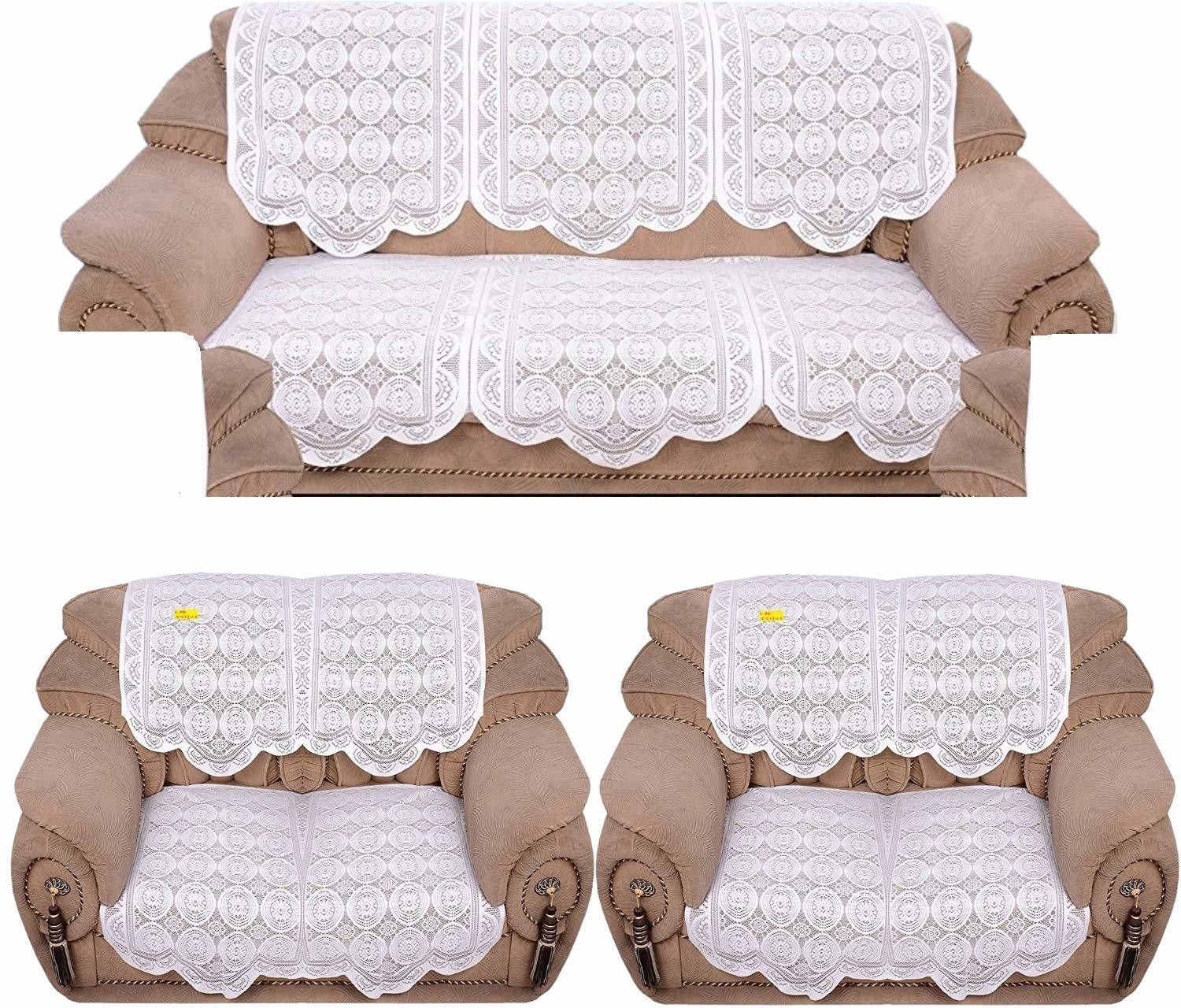 ag creations 7S Sofa Cover White Sofa Fabric-picture-28