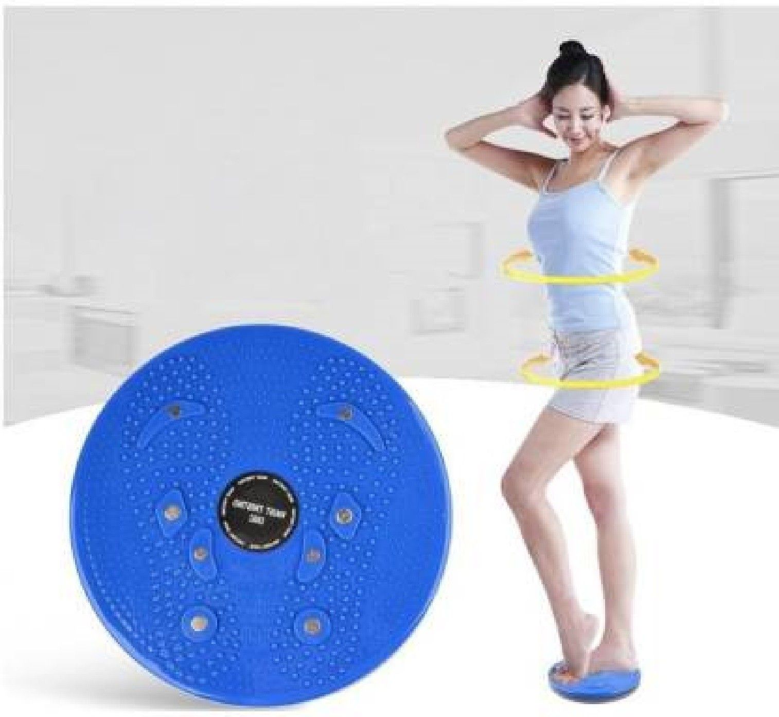 Twister Body Weight Reducer Disc by , Red Color. Ab Exerciser Ab Exerciser-image-39
