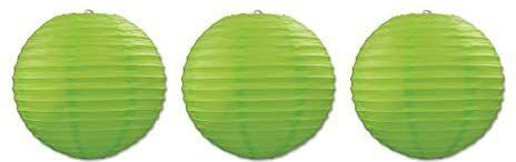 Green round lantern Green Paper Hanging Lantern