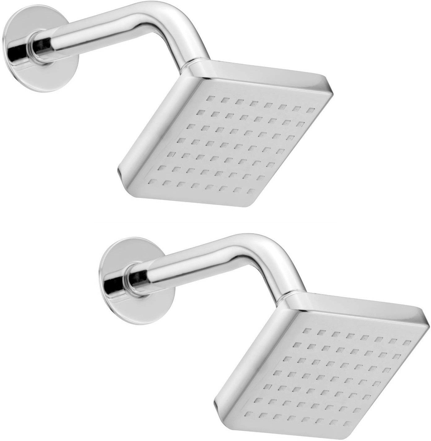 anmex 4X4 Premium ABS Overhead Shower with 9inch SS Round Arm- PACK OF 2 (AXGO03) Fixed Mount-picture-16