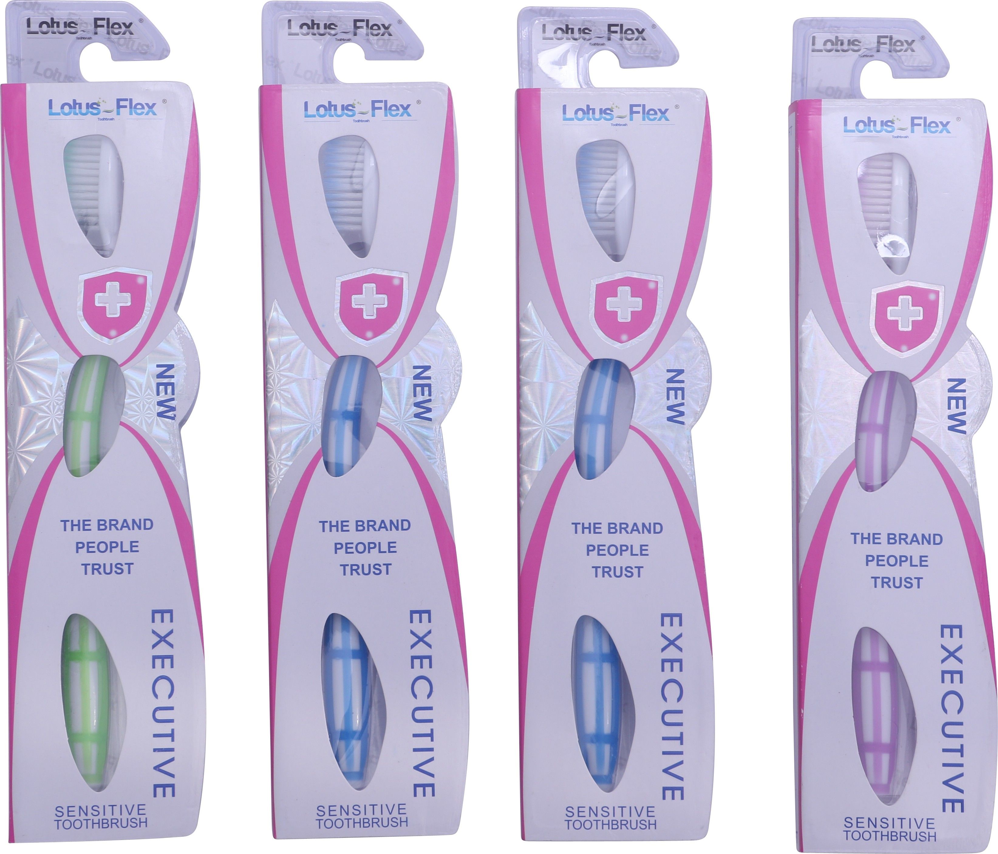 jaravik LOTUS BRUSH Flex Toothbrush with Soft Grade Bristles (19 cms) (Pack of 4) Ultra Soft Toothbrush-picture-27
