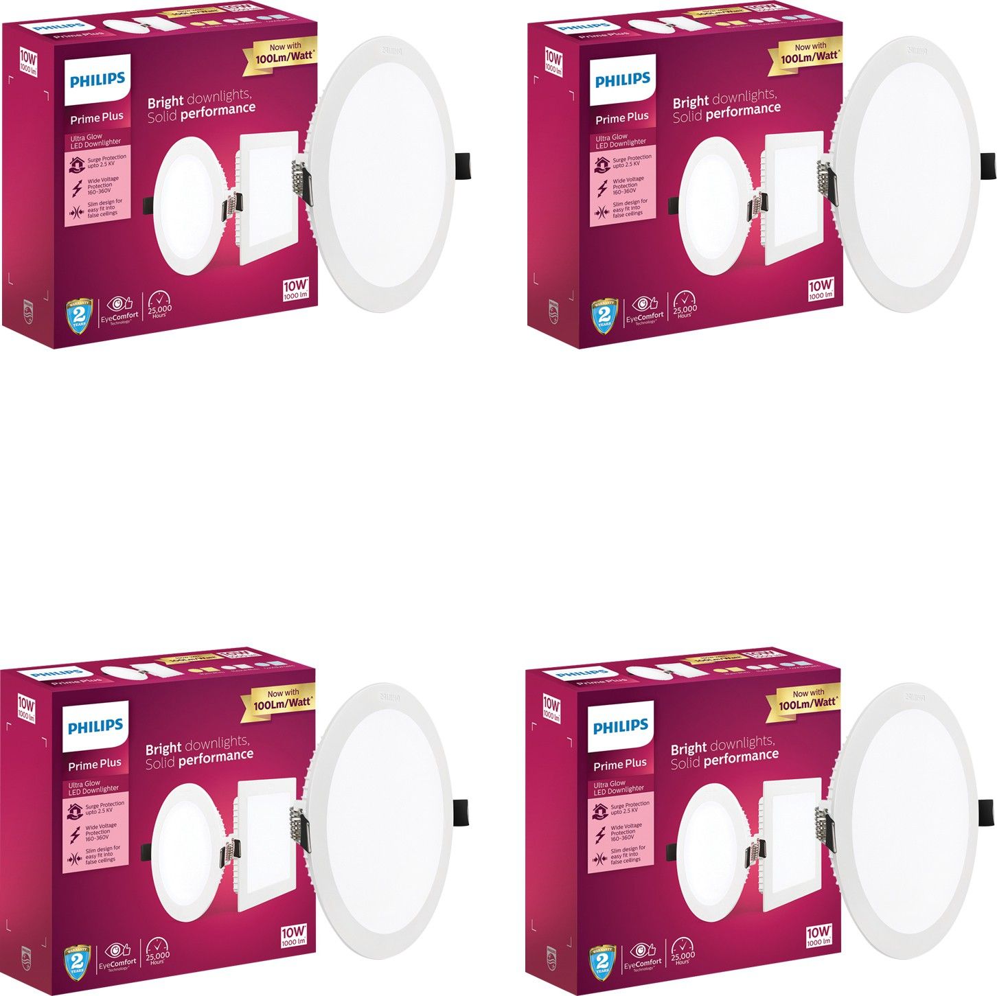 philips 10W Round UltraGlow LED Downlight - Cool Day Light Recessed Ceiling Lamp-picture-22