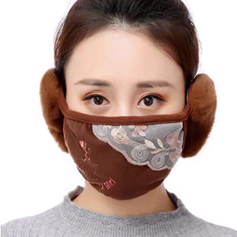 4 you Warm Mask, Winter Mouth Muffle/Earmuffs/Unisex Winter Mouth Muffle/Earmuffs/Ear Winter Mask/Mask For Women_Pack Of 01 Ear Muff-picture-23