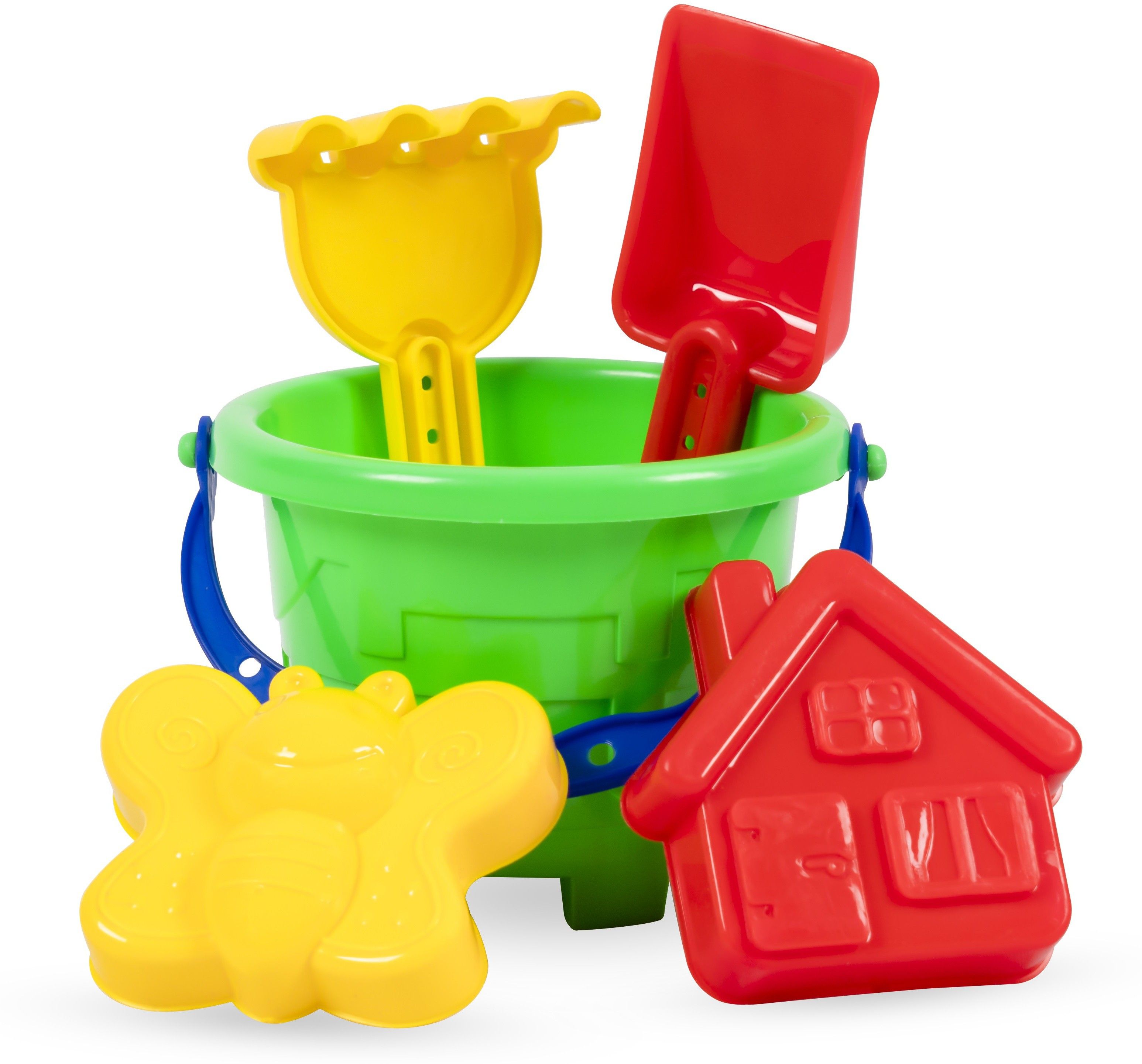 Beach Toys Set for Kids, Indian Made 5 Pcs Comfort Material, Sandpit Bucket,Animal, Mould, Beach Shovel Spade Etc Tool Kit, Beach Art Learning Toys, Also Use in Bath Tub Toys-image-19