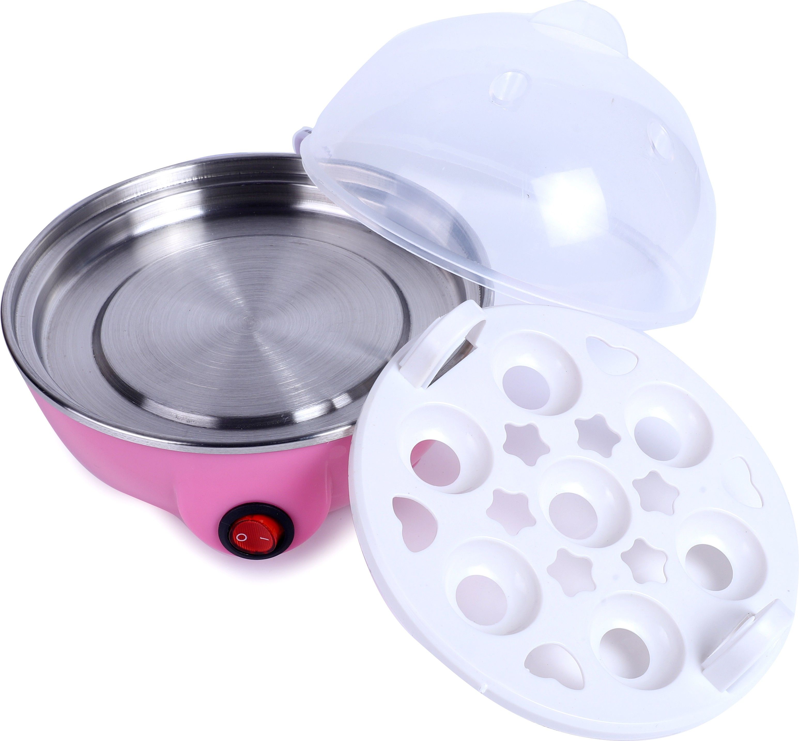 dn brothers Egg Boiler 7 Egg Single layer DN92 Egg Cooker, Egg Boiler, Egg Poacher Electric, Egg Steamer (Multicolor)DN92 Egg Cooker-picture-41