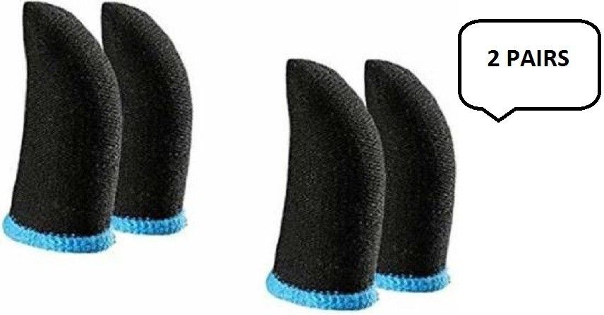 Thumb Gloves For Mobile Gaming (Pack of 4) Finger Sleeve