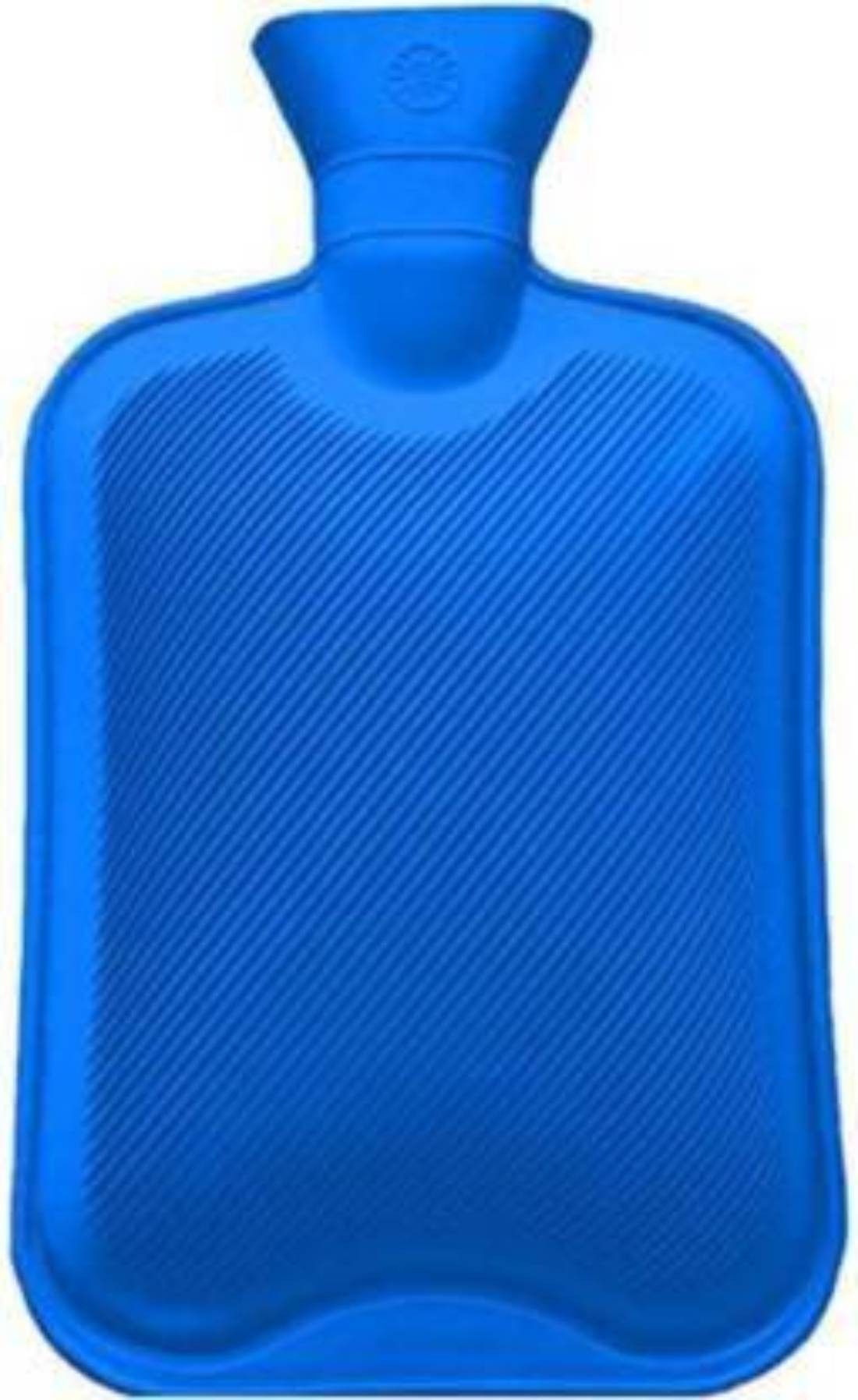 Rubber Hot Water Heating Pad Bag For Pain Relief Massage Non-Electrical 2 L Hot Water Bag (Blue) non electrical 2000 ml Hot Water Bag