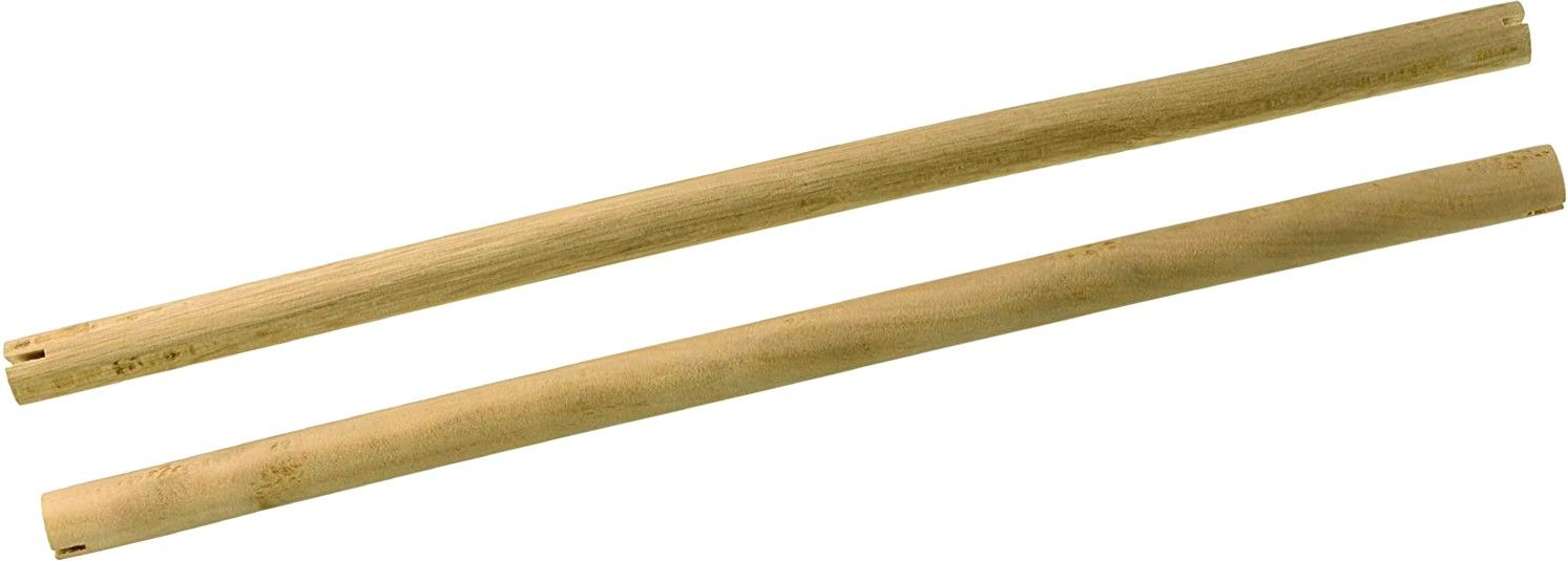 jainsons pet products Natural Habitat Wooden Perch/Stand/Jumping Toy for Bird Cage (24" x 0.75" Dia) (2 PCS) Wooden Stick, Perch For Bird-picture-48