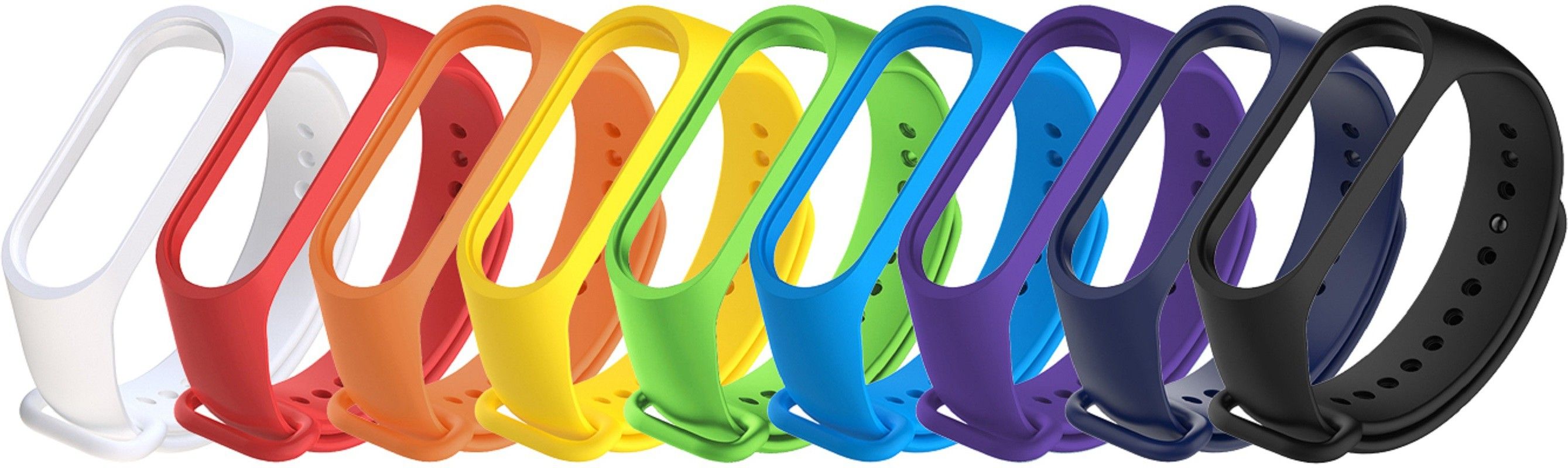AUDICE BEST BUY Combo of 09 pieces Replacement Fitness Tracker Wrist Belt Band MI 3 & 4 Smart Band Strap High Quality Soft Breathable Strap Silicone Sports Watch Bands For Xiaomi Mi Band 3/ Mi Band 4 | Adjustable Mi Band Strap Combo for Xiaomi Mi Band 3/ Mi Band 4 | Fitness Band Strap for M3 / M4 | Soft & Waterproof Fitness Band Strap for Xiaomi Mi Band 3 & 4 Smart Band Strap Smart Band Strap Smart Band Strap-image-32