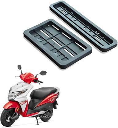 scooter Number Plate Frame (Standard Size for All Bikes) (Front & Back) FOR DIO Bike Number Plate-image-14