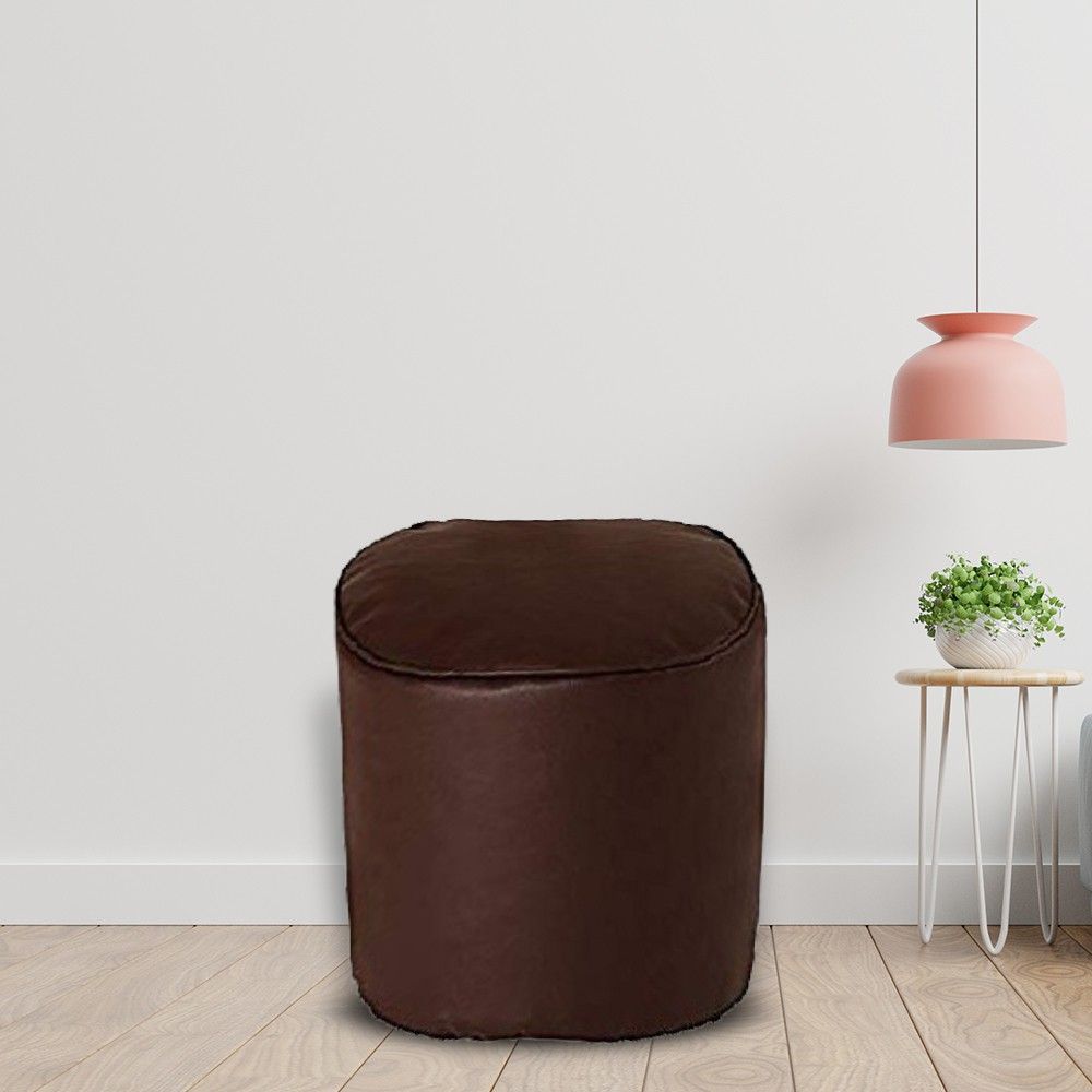 Medium Pouffe Bean Bag Cover(Without Beans)