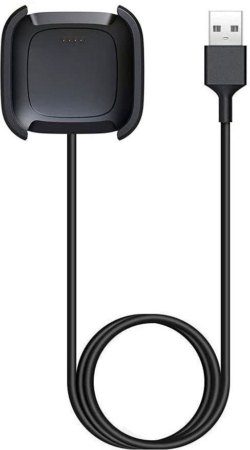 housemate USB Charger Cable Compatible with Fitbit Versa 2 - Replacement USB Charger (Not For Versa 1 & Versa ) Charging Pad-image-47