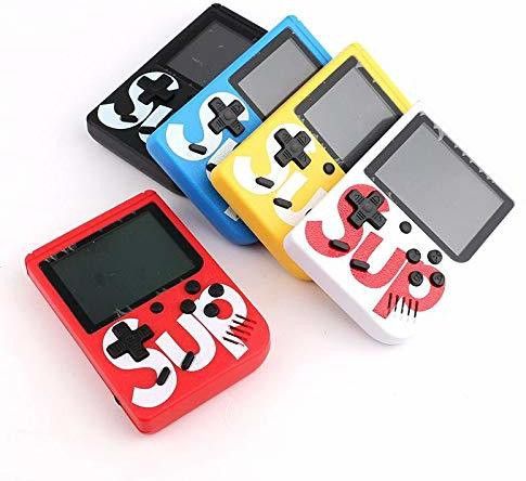 NKL Led Screen Retro Classic Console Video Game Colourful Portable Best For Kids 50 8 GB with Super Mario, DR Mario, Mario, Contra, Turtles, Tank, Bomber Man, Aladdin, Total 400 Games-image-18