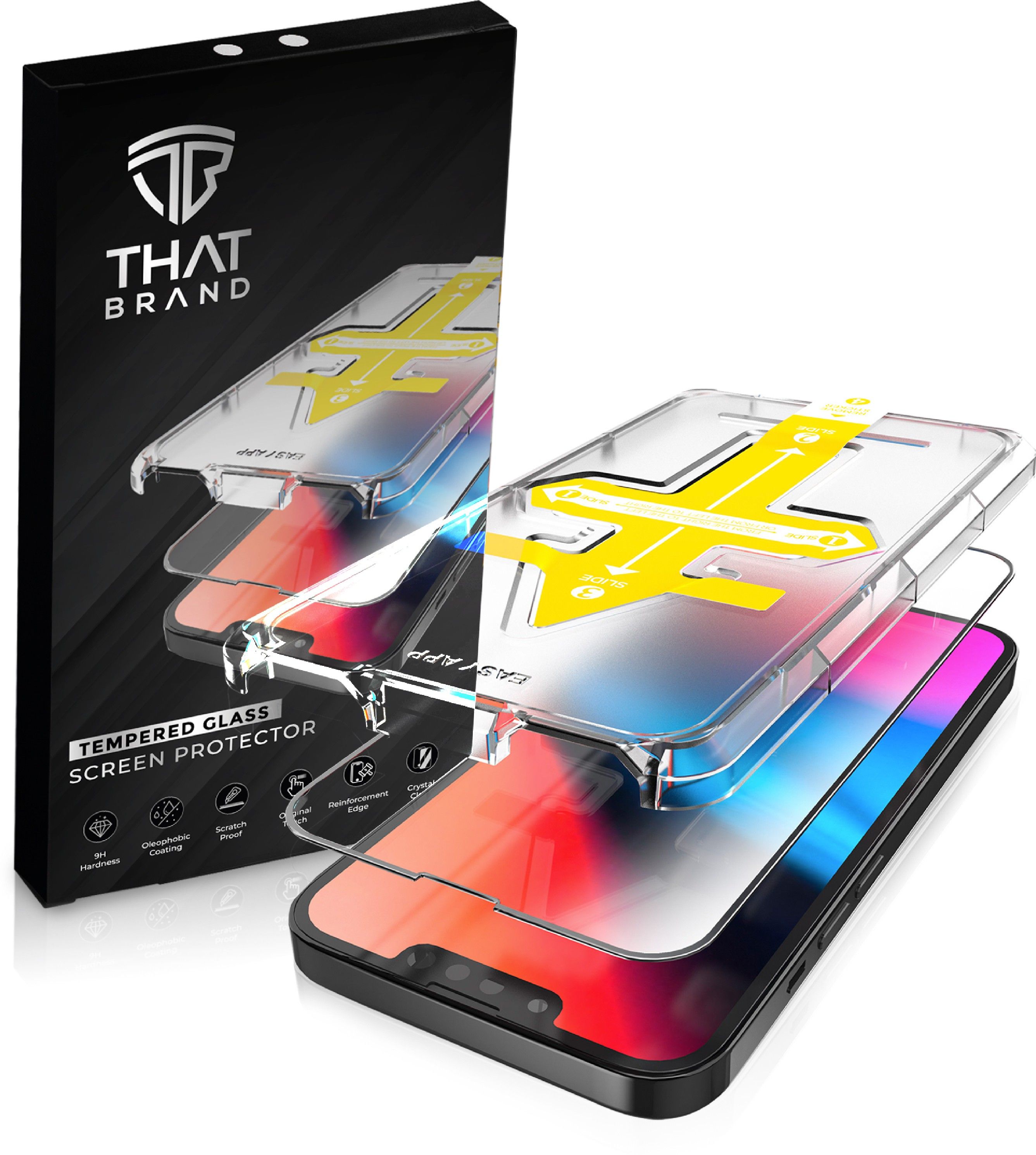 That Brand Edge To Edge Tempered Glass for Apple iPhone 13 Pro Max-image-10