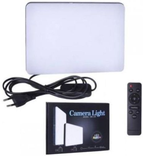 ROAR EUO_444A_Ra95+ LED Camera Light||MM 240 for Photography and Videography Flash Light||Remote Cantrol Studio Light|| Led Camera Photography for Smartphone, Studio, Musically, Tiktok, You Tube, Make up, Live Streaming Camera Flash Flash