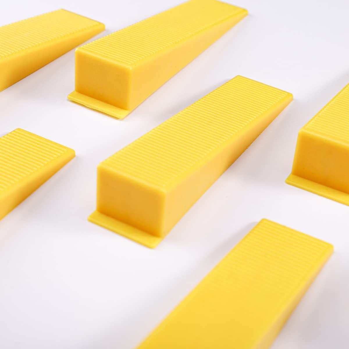 fairmate New Reusable Leveling Wedges, Tile Leveling System Wedges for Tile Leveler Installation 9 Cm Non-magnetic Line Level-picture-18