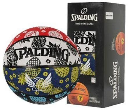 spalding Tropical Printed Basketball Match Quality High Bounce Ball Men Without Air Pump Basketball - Size: 7-picture-26