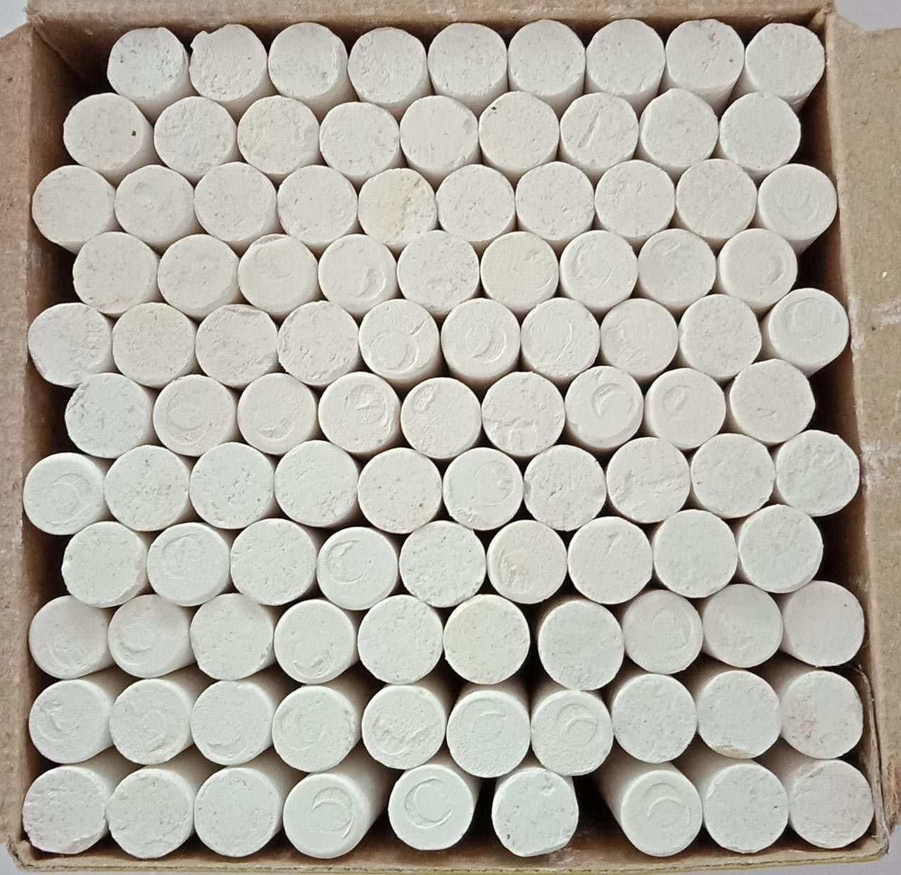 agritech White Dustfree Chalks(100)for Black Boards, Green Boards, Cement Floors pack. 1 CHALK-picture-28