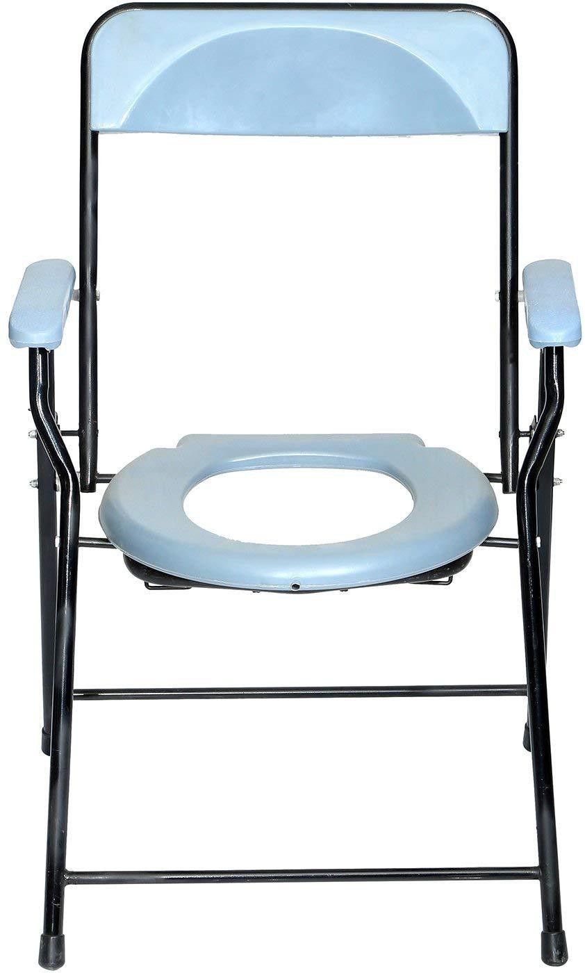 Folding Commode Chair Without Pot SC-896 Standard Commode Urinal-image-6