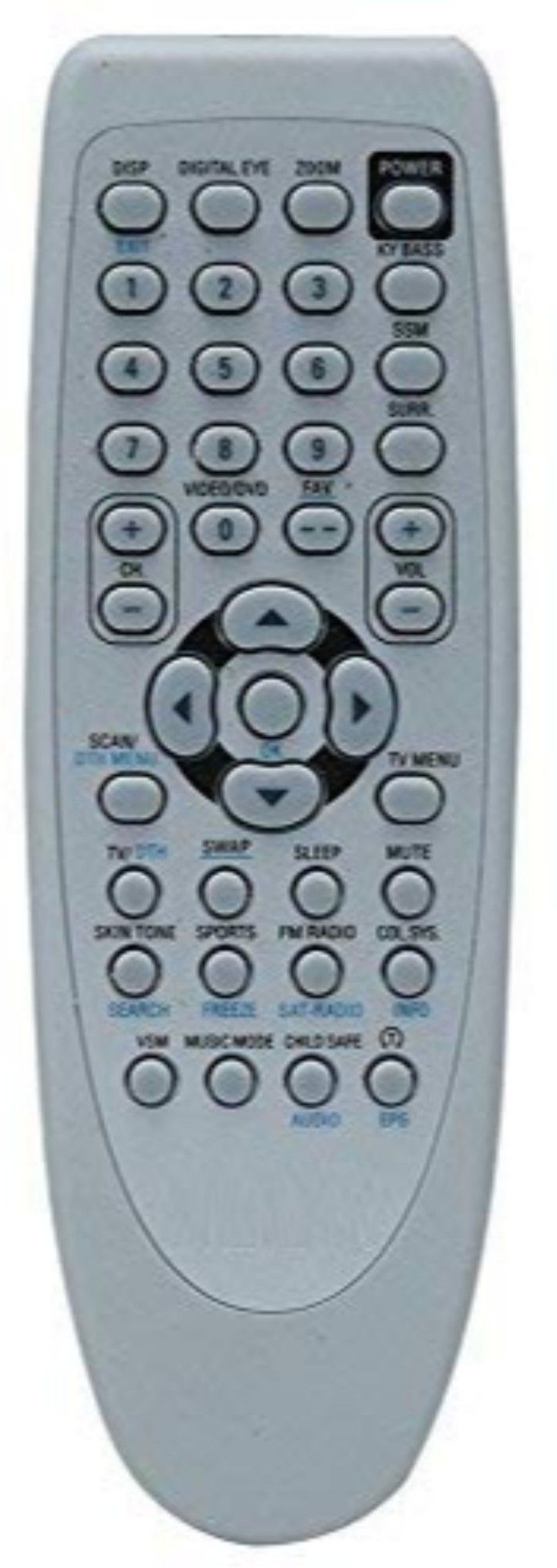 Ehop Compatible with TV Remote Model: Rc 115/D Onida Remote Controller-image-40