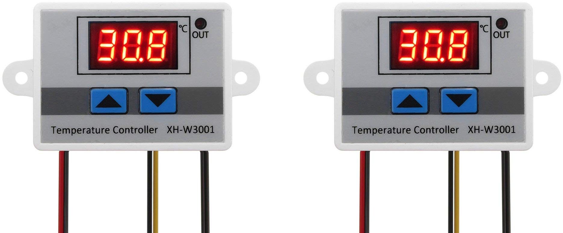shockley electronics XH - W3001-50 to 110c Intelligent Digital Thermostat W3001 Digital Temperature Controller Switch (220V / 1500W) (Pack of 2) Multipurpose Controller-image-37