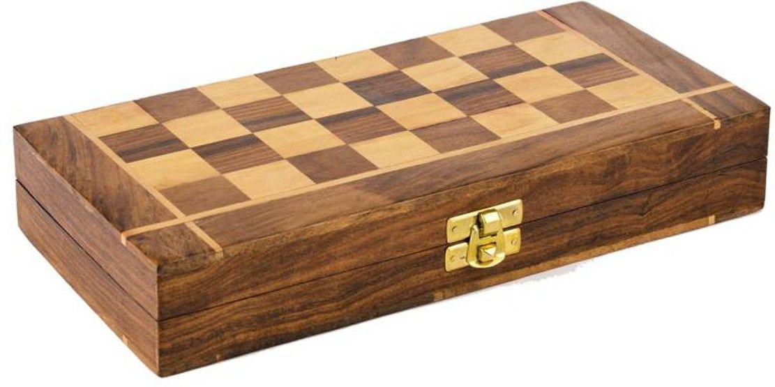 nextnewbetter Wooden Chess/Foldable/Premium quality/Fine Polished/10*10 Inches 7 cm Chess Board-picture-28