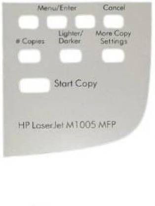 Krishna Toner H/P P1005 MFP PANEL DISPLAY STICKER Grey Ink Toner-image-39