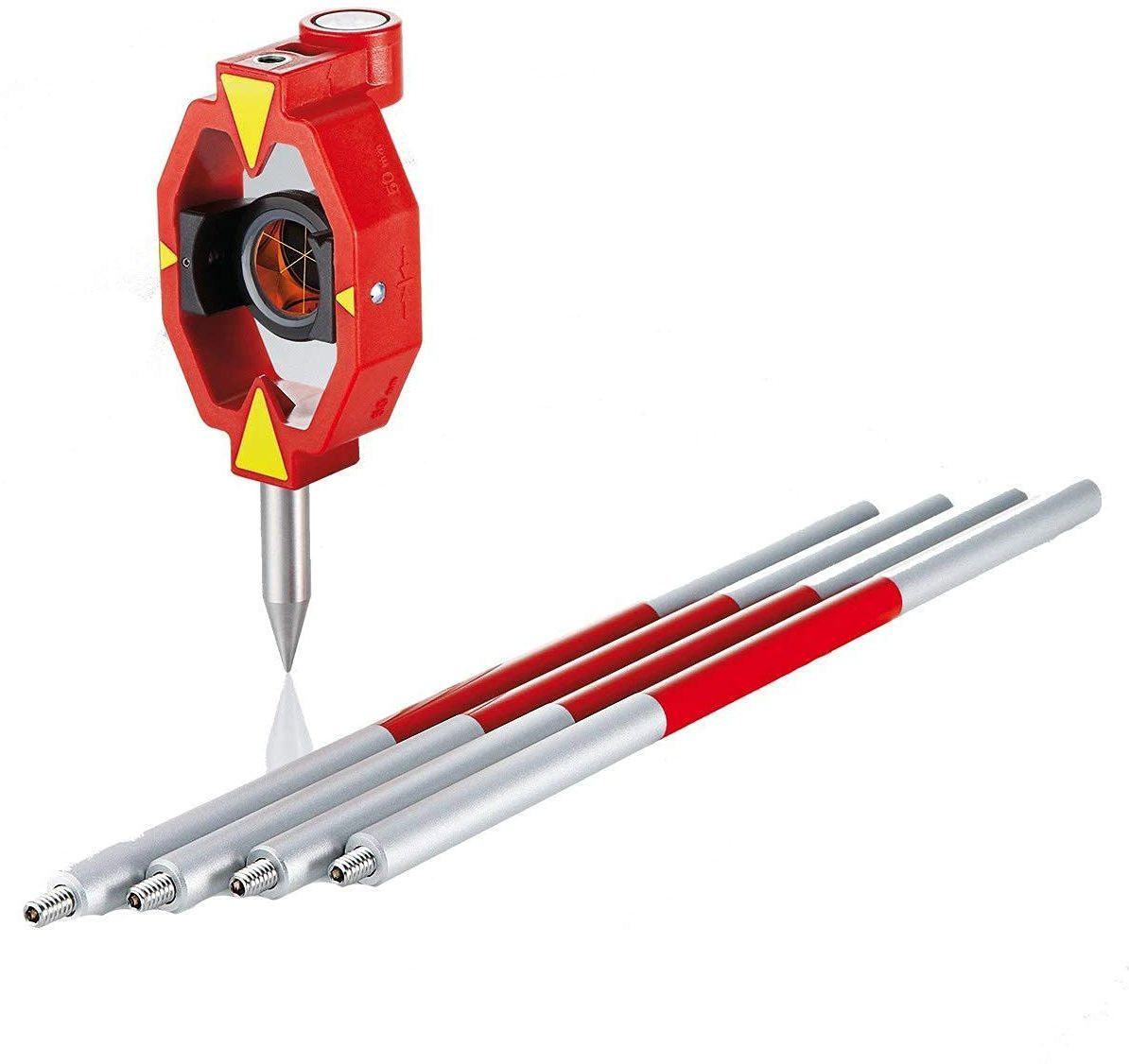 arn Mini Prism with 4 Poles – for Total Station Land Survey Test Indicator image 1