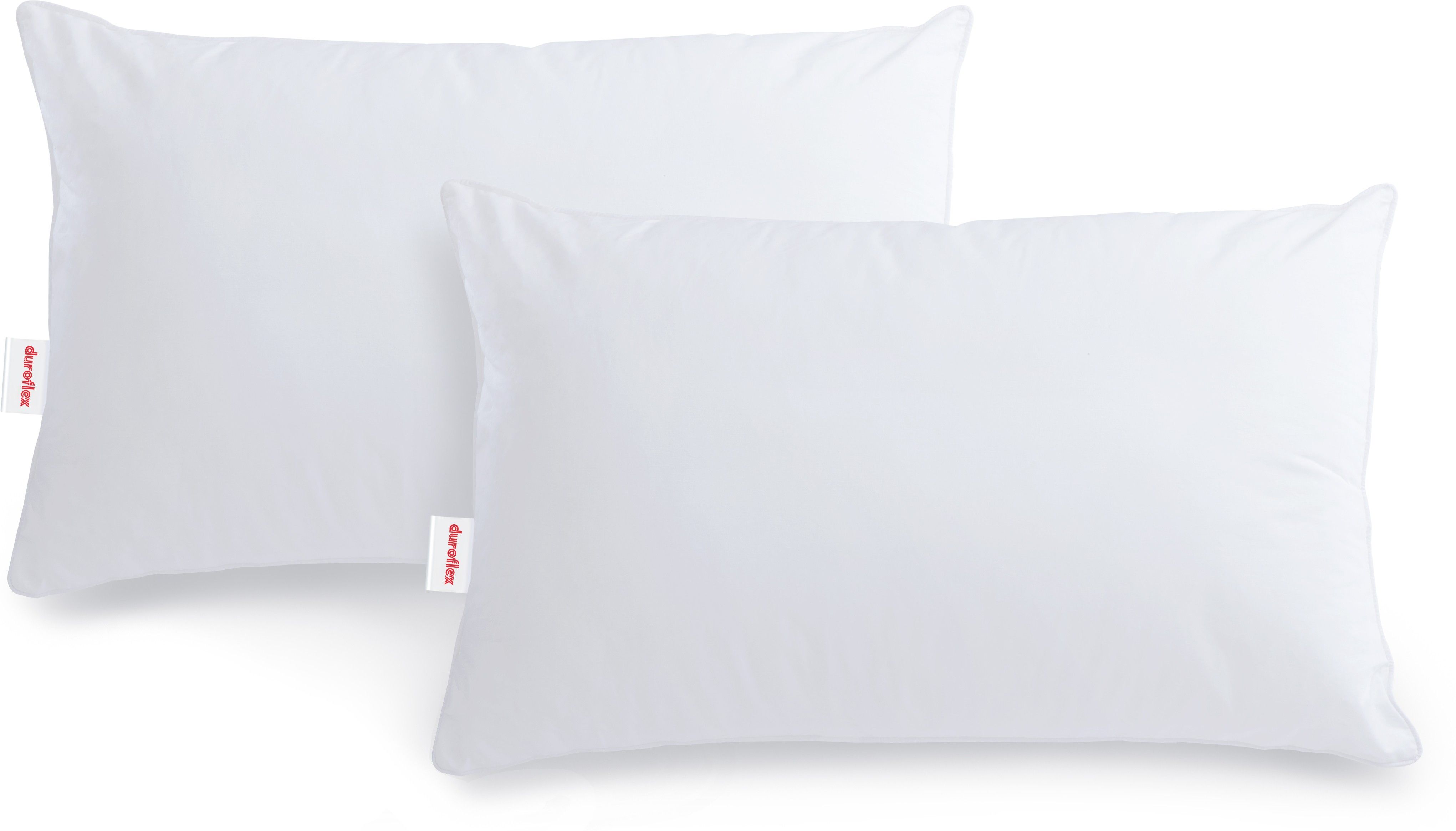 SNUGGLEDUAL Microfibre Solid Sleeping Pillow Pack of 2