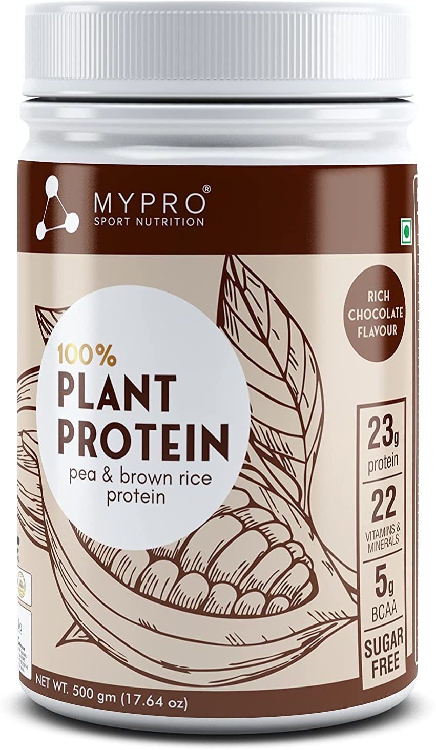 mypro sport nutrition Plant Protein Powder Pea &Brown Rice Protein Plant Based Vegan Protein Supplement Plant-Based Protein-picture-12