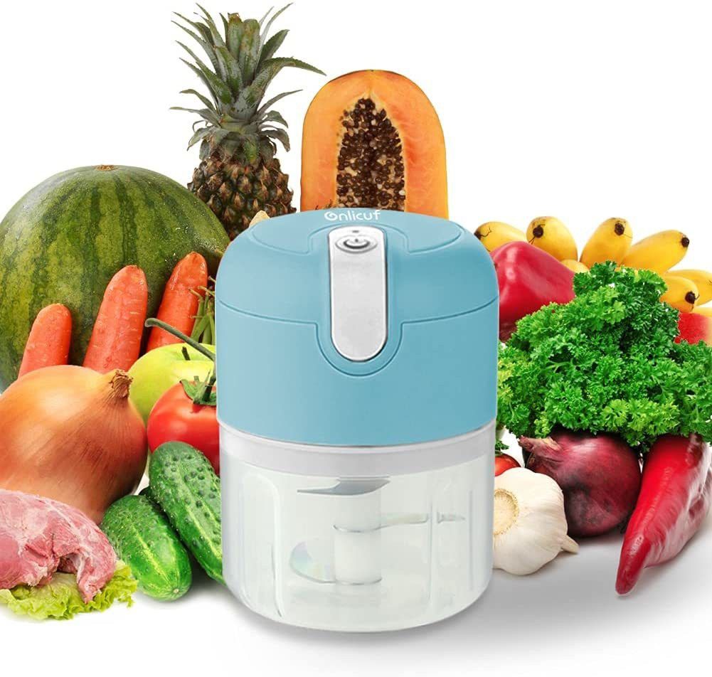 hunk shopper's Battery Chopper 360ML Electric Vegetable & Fruit Chopper-picture-19