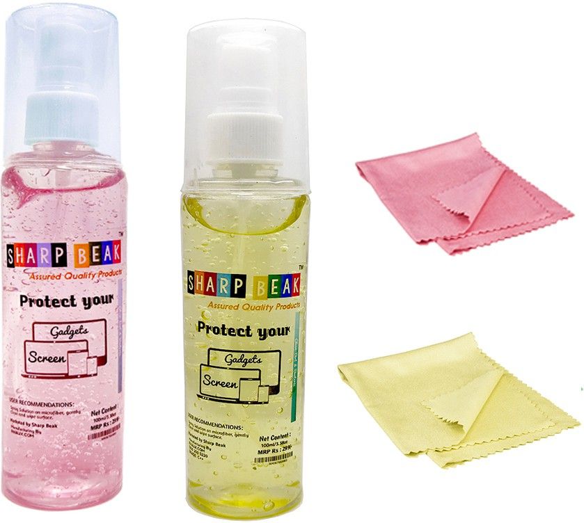 Sharp beak PERFUME Liquid Solution with Cloth to Clean Mobile/Laptop/TV Screen PACK OF 2 for Mobiles, Computers, Laptops, Gaming-image-12