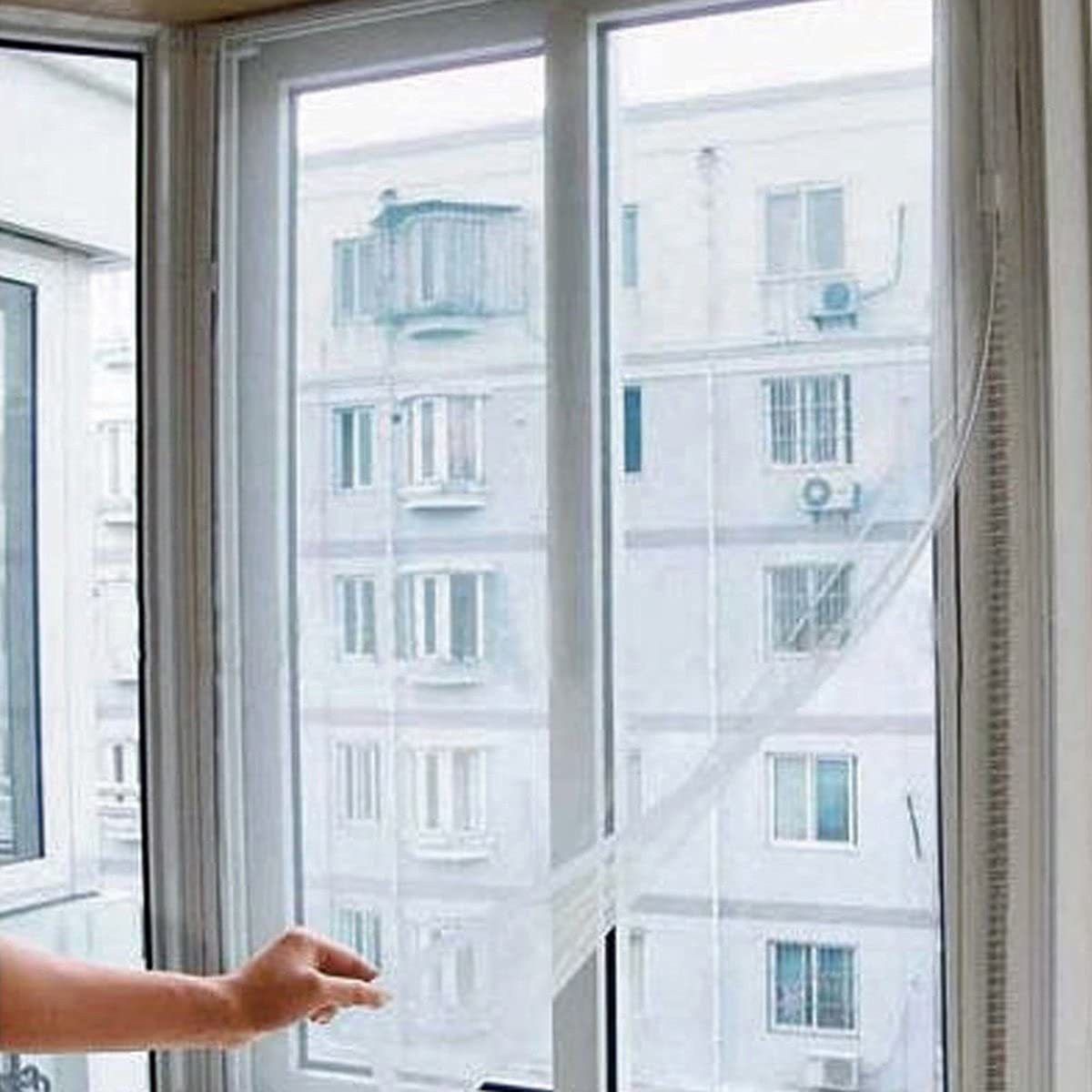 Polyester Adults Washable 5*3 white window mosquito net Mosquito Net-image-45