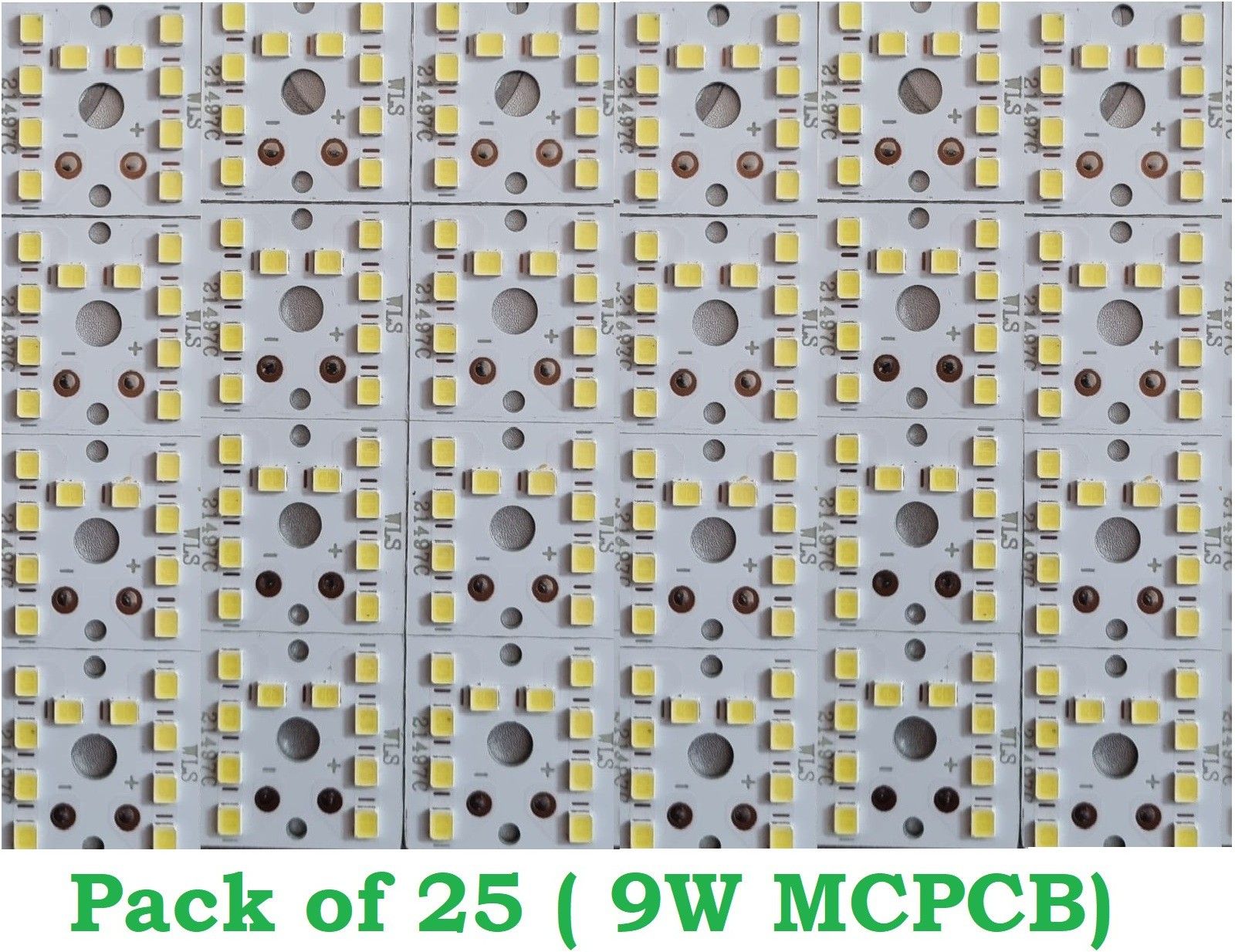(pack of 25) 9w MCPCB Led Raw Material For Led Bulb Light Electronic Components Electronic Hobby Kit