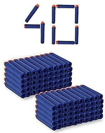 Plastic Round Head Soft Foam Darts Bullets of Blaster Toy Guns for Fun Shooting Battle Fight of Boys Kids