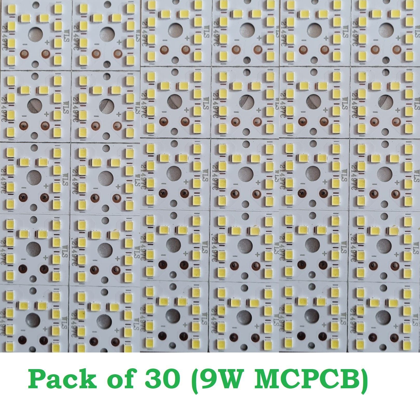 (pack of 30) 9w MCPCB Led Raw Material For Led Bulb Light Electronic Components Electronic Hobby Kit