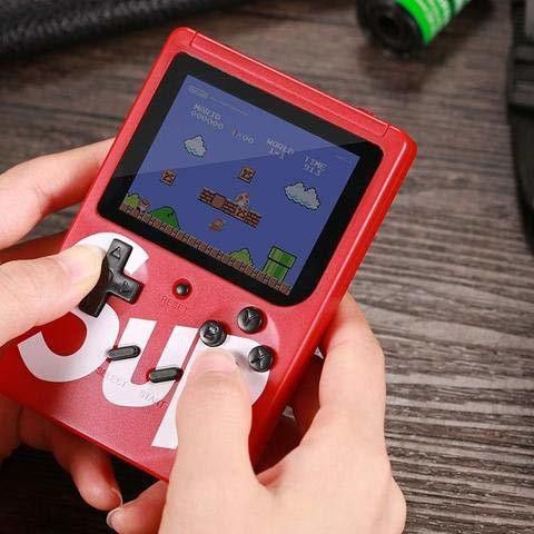 BSVR Newly 400 Games Super Mario 046 Gaming Console Portable and Best For Kids Game 8 GB with Super Mario, DR Mario, Mario, Contra, Turtles, Tank, Total 400 Games-picture-30