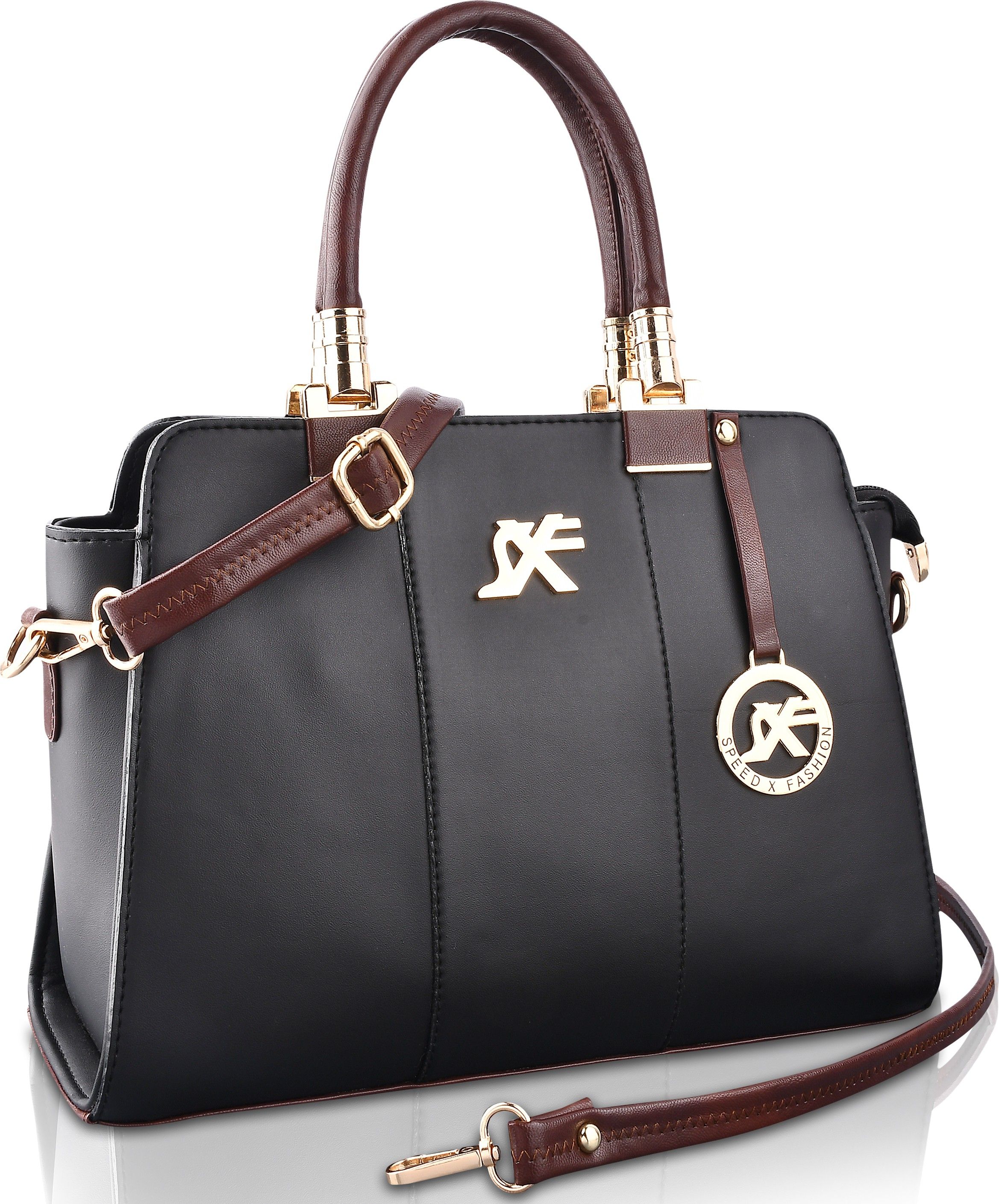 Women Black Sling Bag - Extra Spacious-image-37