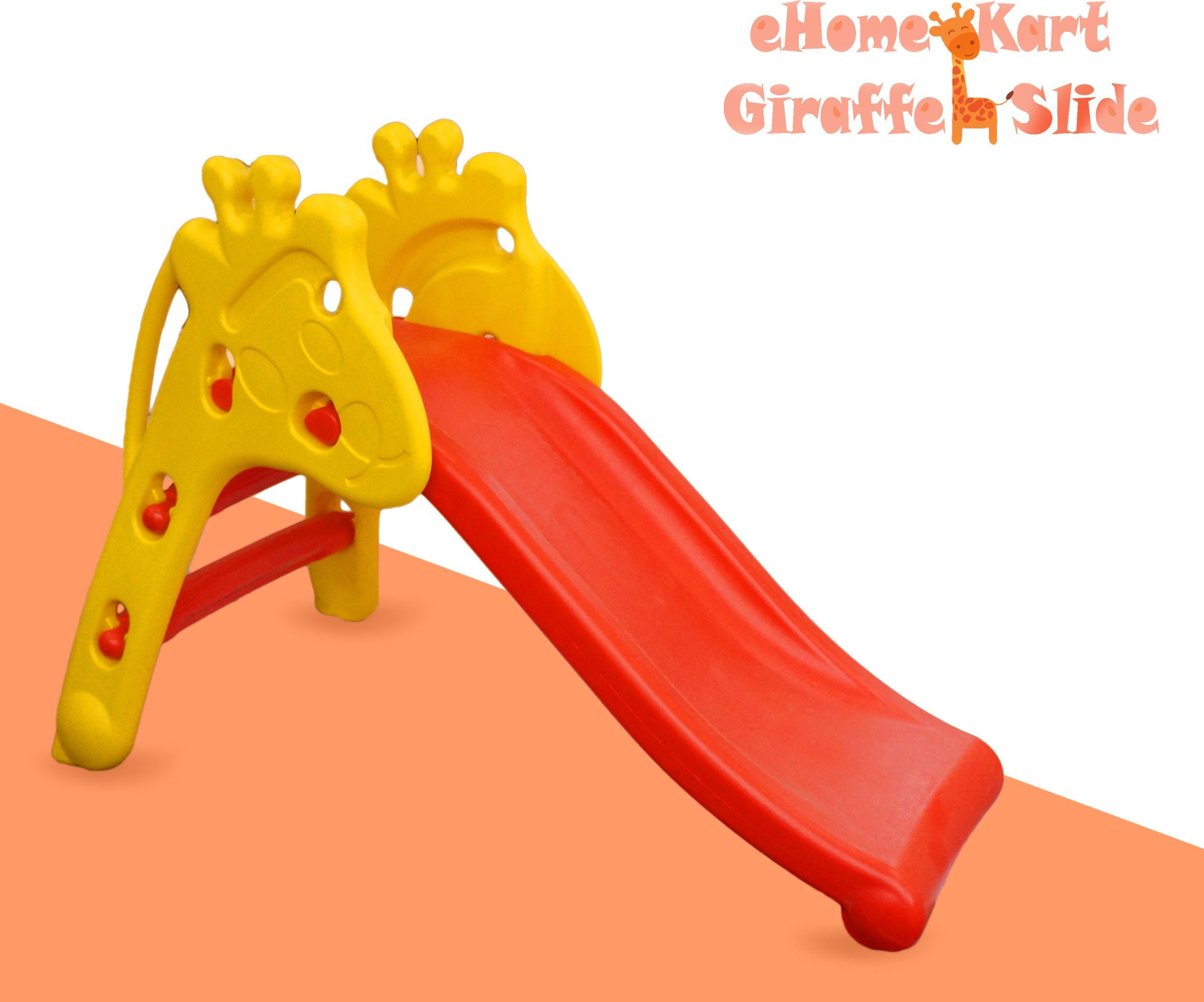 ehomekart Garden Slide for Kids - Giraffe Foldable Beginners Slider - for Boys and Girls - Perfect Slides / Toys for Home, Indoor or Outdoor - 1 Year to 3 Years - L106 x B55 x H72cm-picture-45