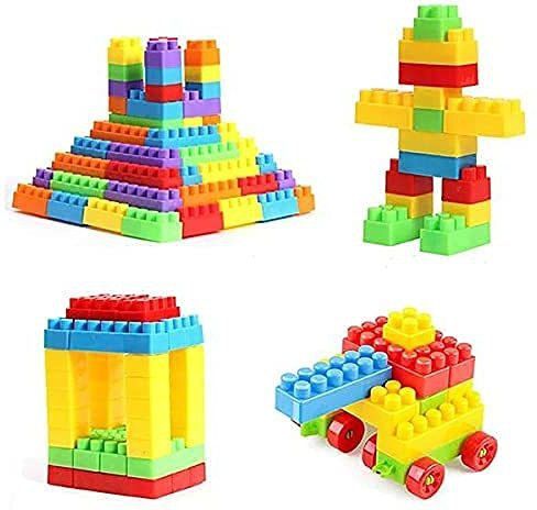 darkshri Building | Learning | Train Blocks & Bricks for Kids (52 Pcs Blocks)-picture-27