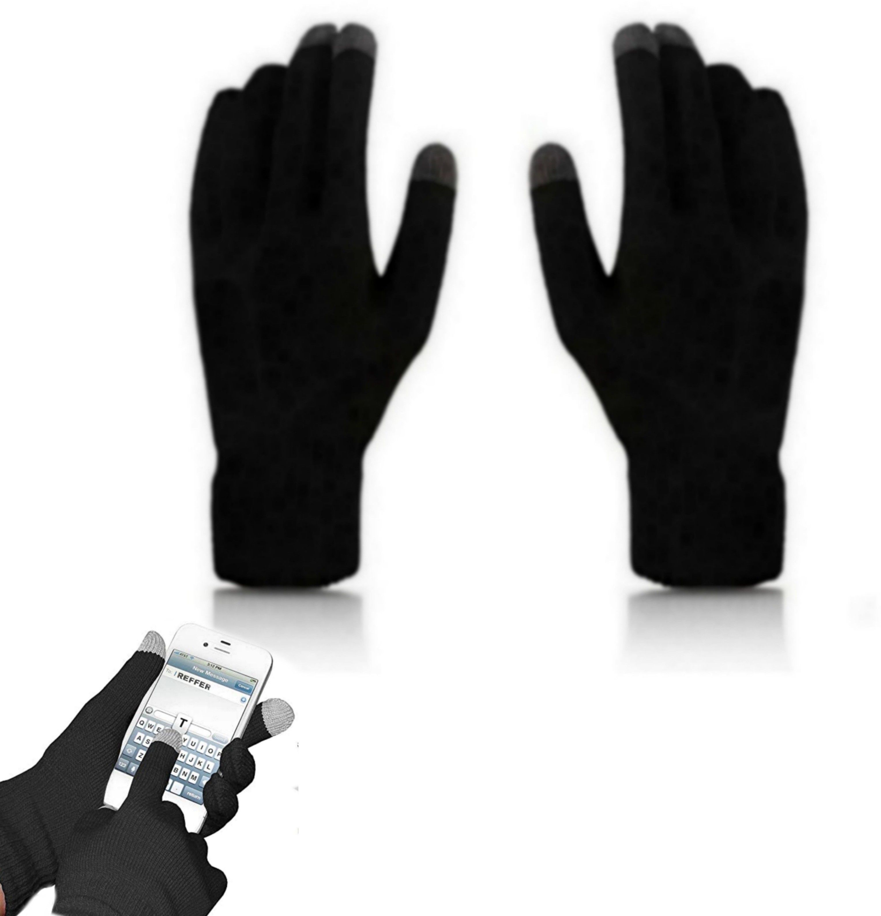 reffer Solid Winter Men Gloves-picture-12