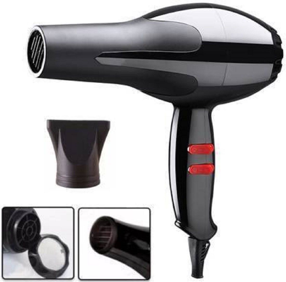 UKSTYLZ Hair Dryer 2888 2 Heat Settings and 2 Speed Settings , with Black Nozzle (1500 Watts) Hair Dryer-image-48