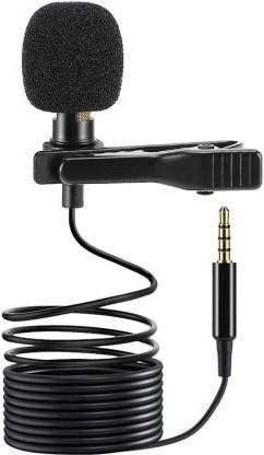 livik 3.5mm Clip Microphone For Youtube | Collar Mike for Voice Recording | Lapel Mic Mobile, PC, Laptop, Android Smartphones, DSLR Camera Microphone Microphone Microphone image 1